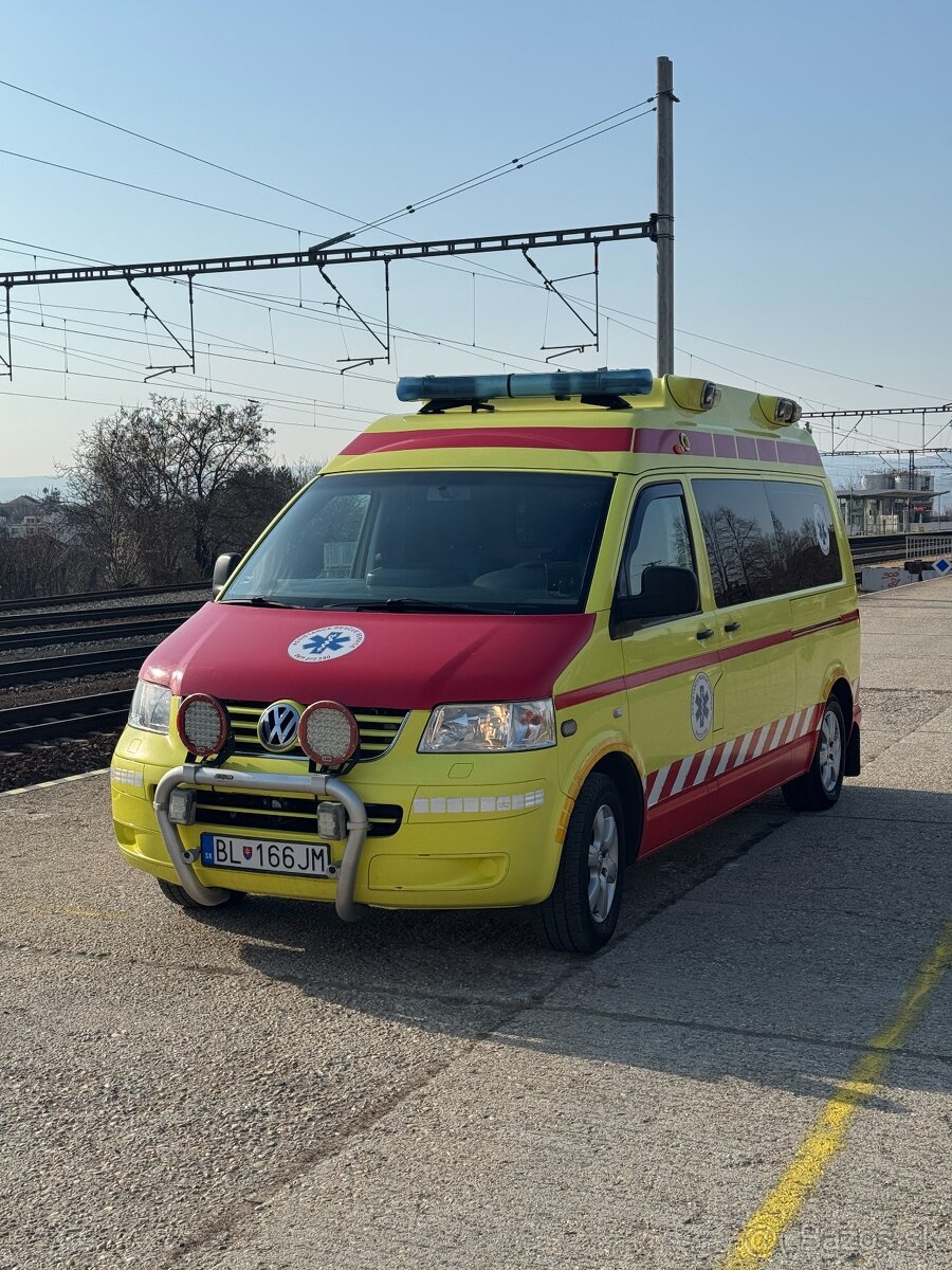 Sanitka VW T5, Automat