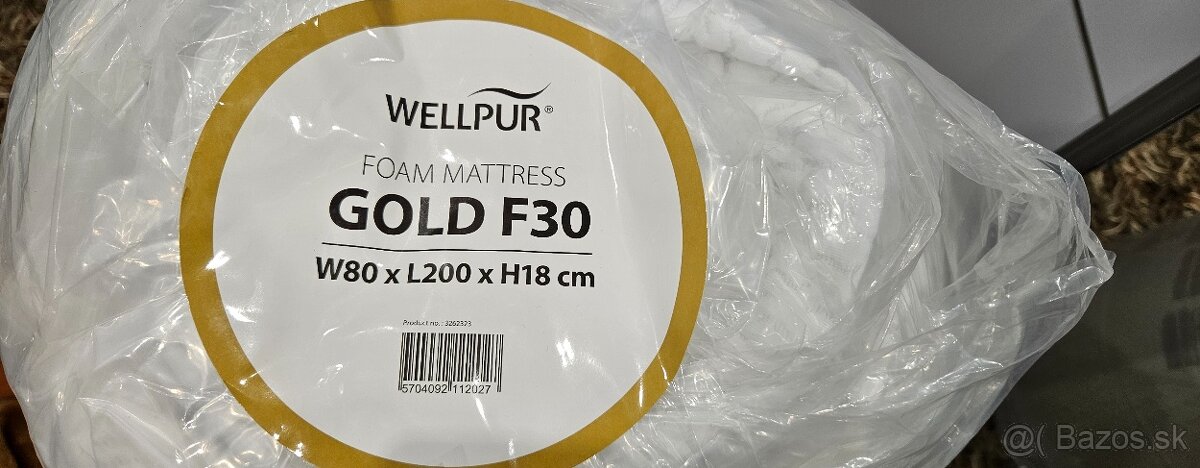 wellpur gold f30 80x200 zabalena