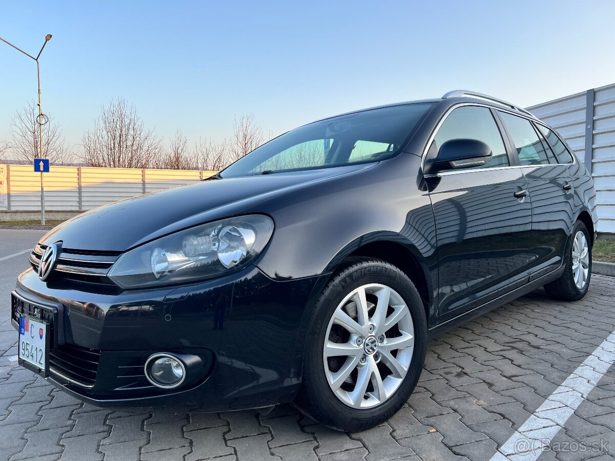 VW GOLF VI DSG 2.0TDi 103kW 2010 CR Combi