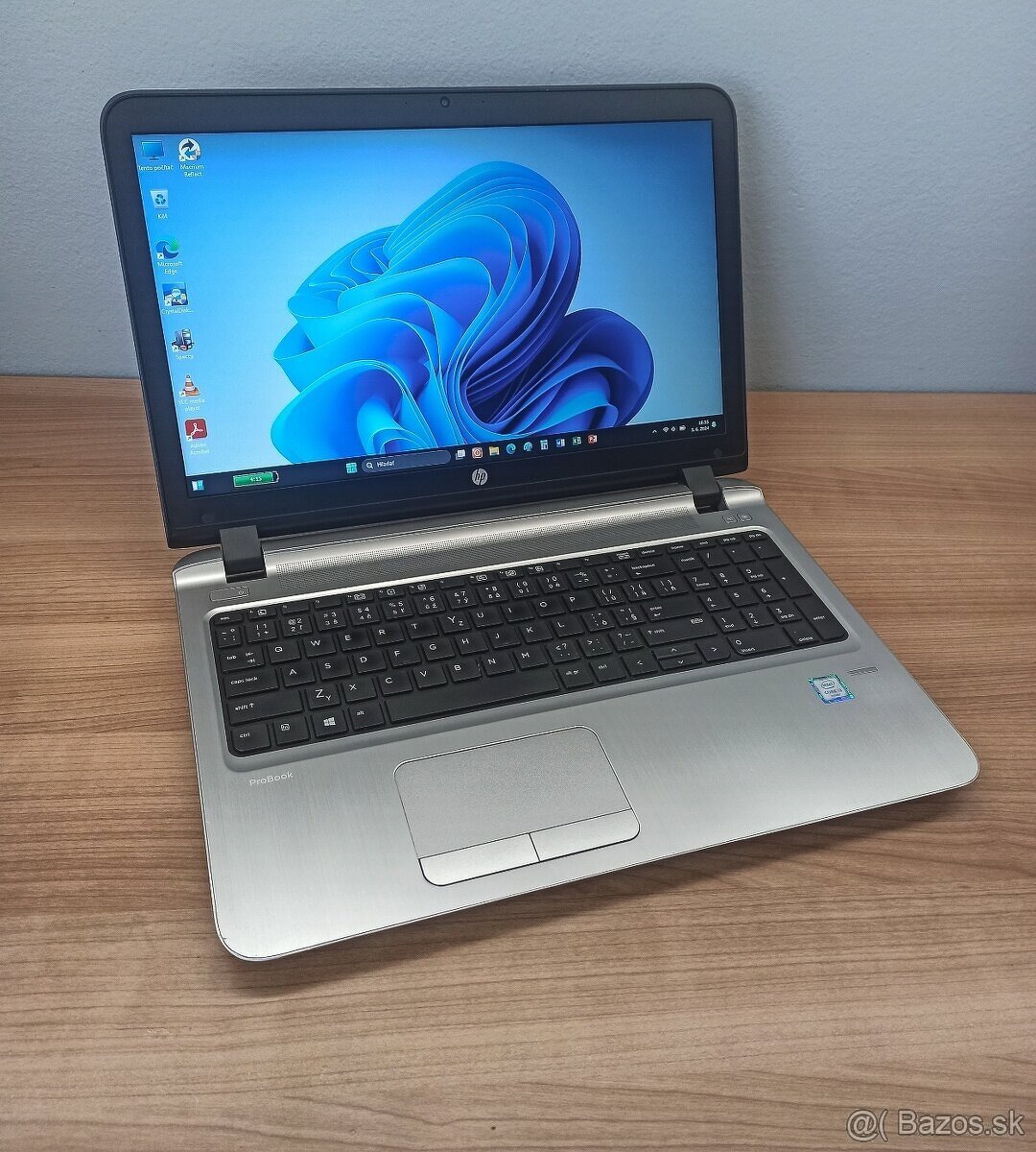 HP ProBook 450 G3/ 15,6"/i3-6100U/SSD M.2 512GB/16GB DDR4