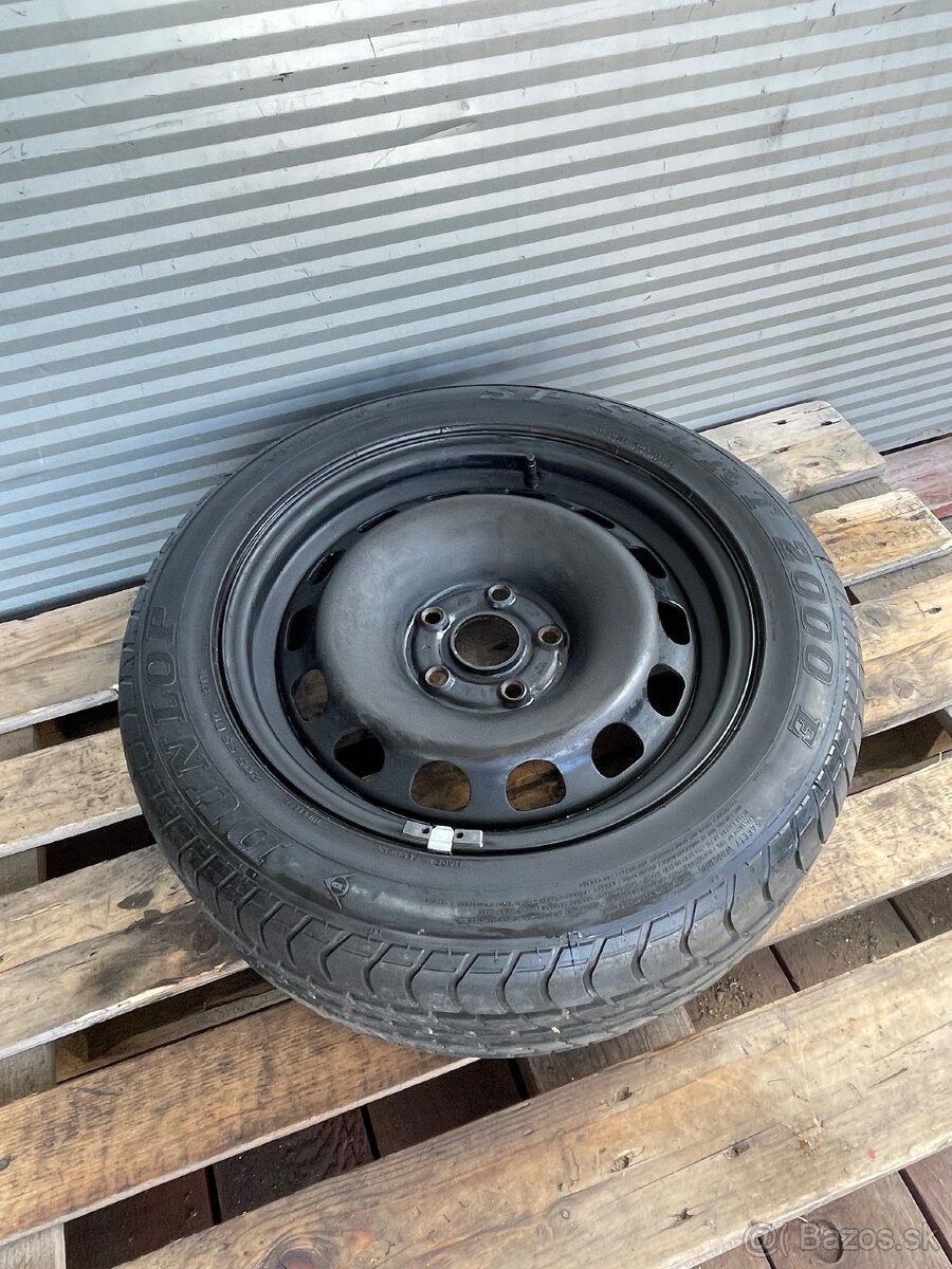 Rezervní kolo 5x112 r16 Vw Škoda