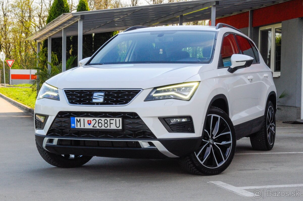 SEAT ATECA 1.5TSI 4X4 DSG VIRTUAL COCKPIT - ŤAŽNÉ -NOVÉ PNEU