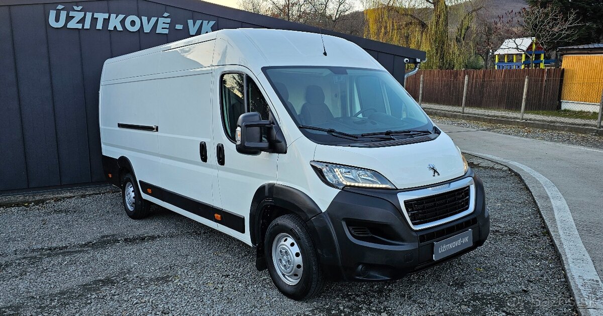 Peugeot Boxer HDI 160K L4H2 Maxi 3.5t Led Ťažné 109tis.km SR