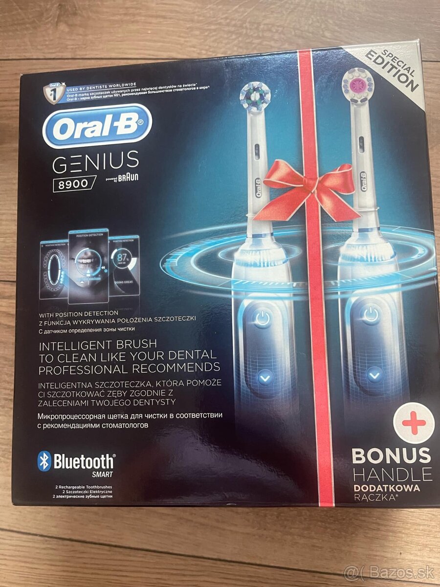 Elektrická zubná kefka Oral-B Genius 8900 2ks