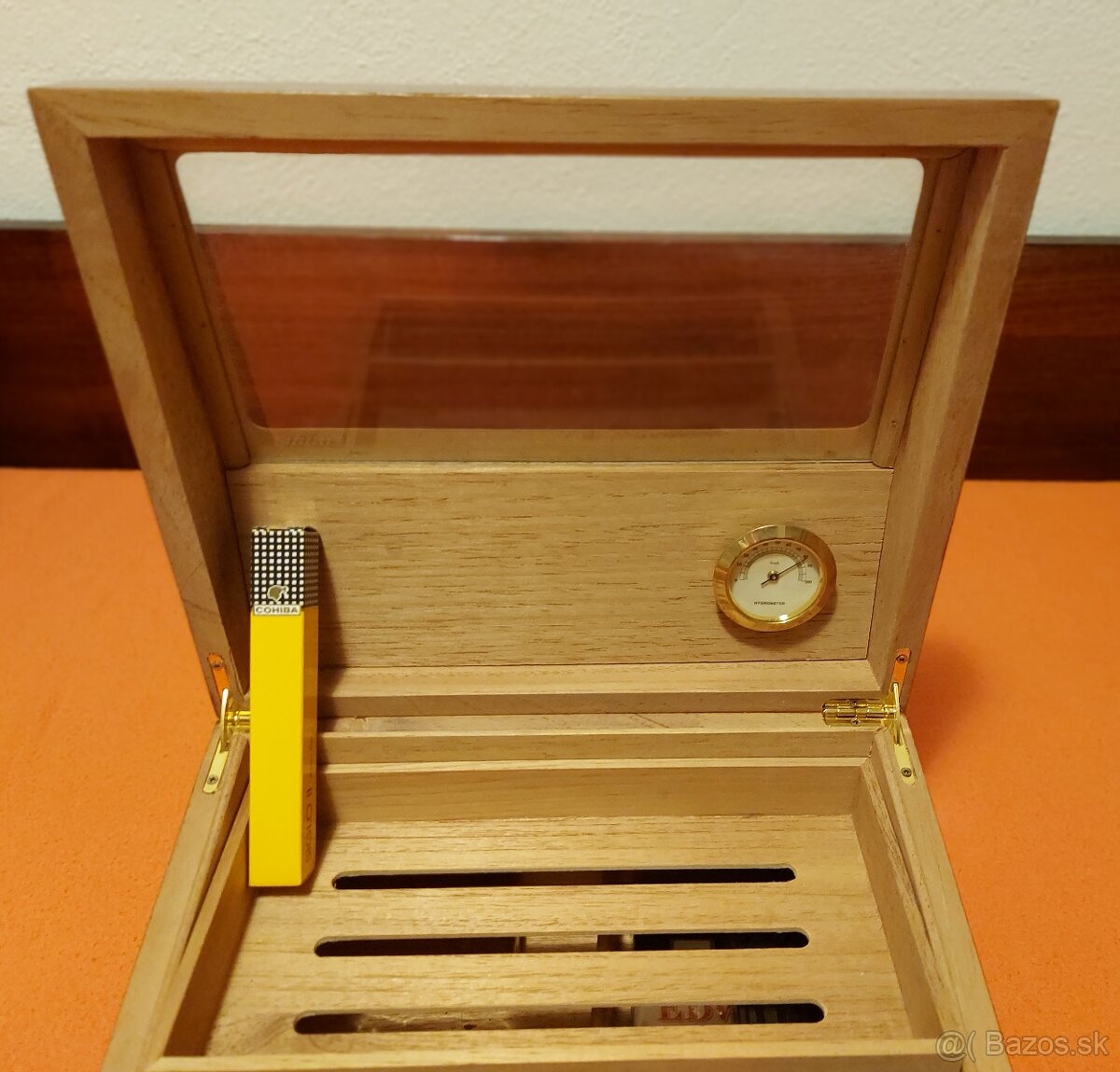 Luxusný humidor v 100% stave. Cohiba grátis