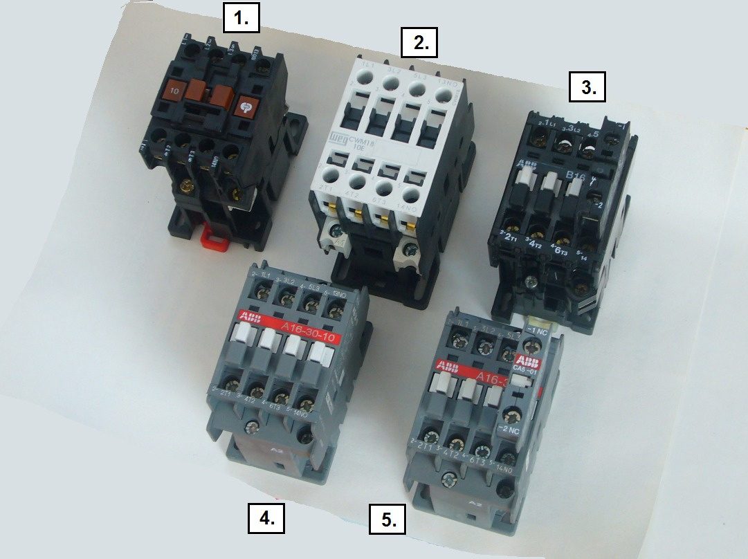 Stykač 4kW (25A) a 7,5kW (30A)