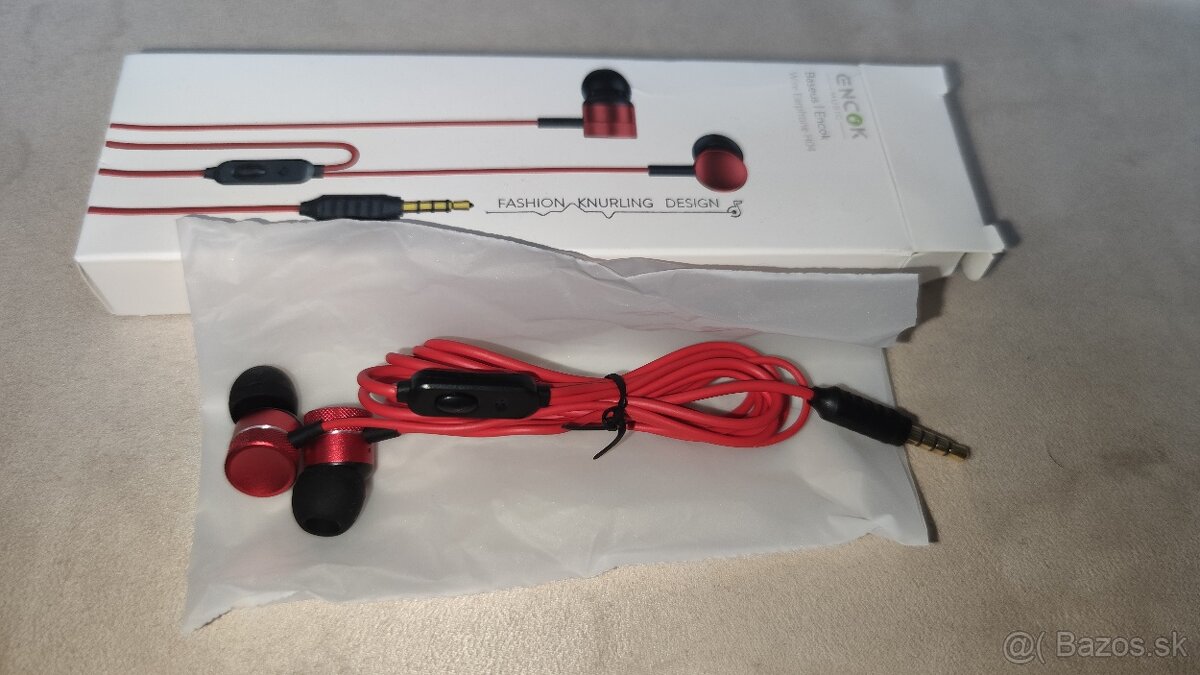 Predam novy headset/sluchatka s mikrofonom Baseus