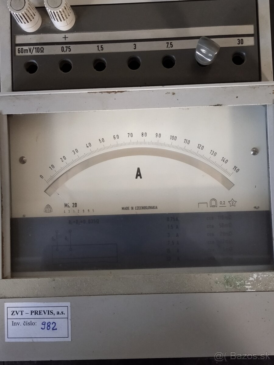 Ampermeter ML 20