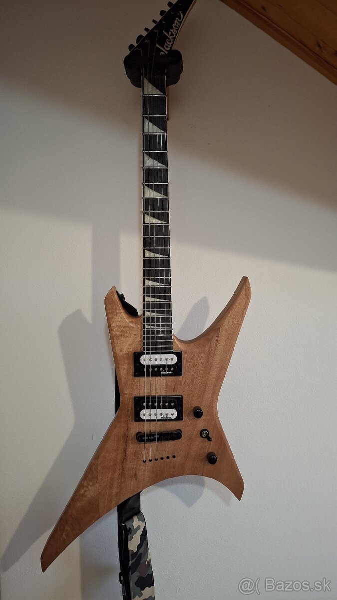 Jackson JS32T Warrior AH Natural Oil Elektrická gitara

