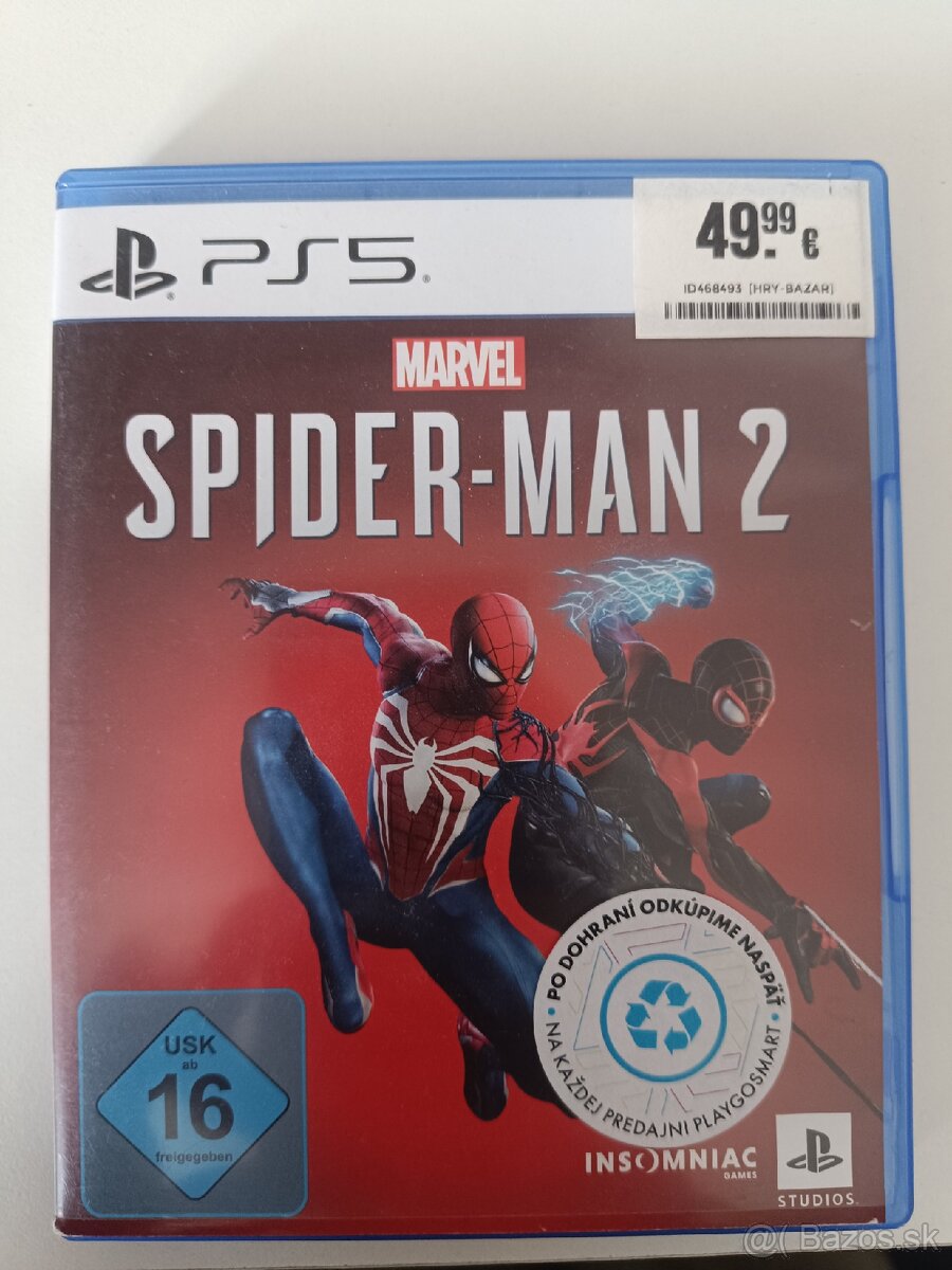 Hra Spider-Man 2 ps5