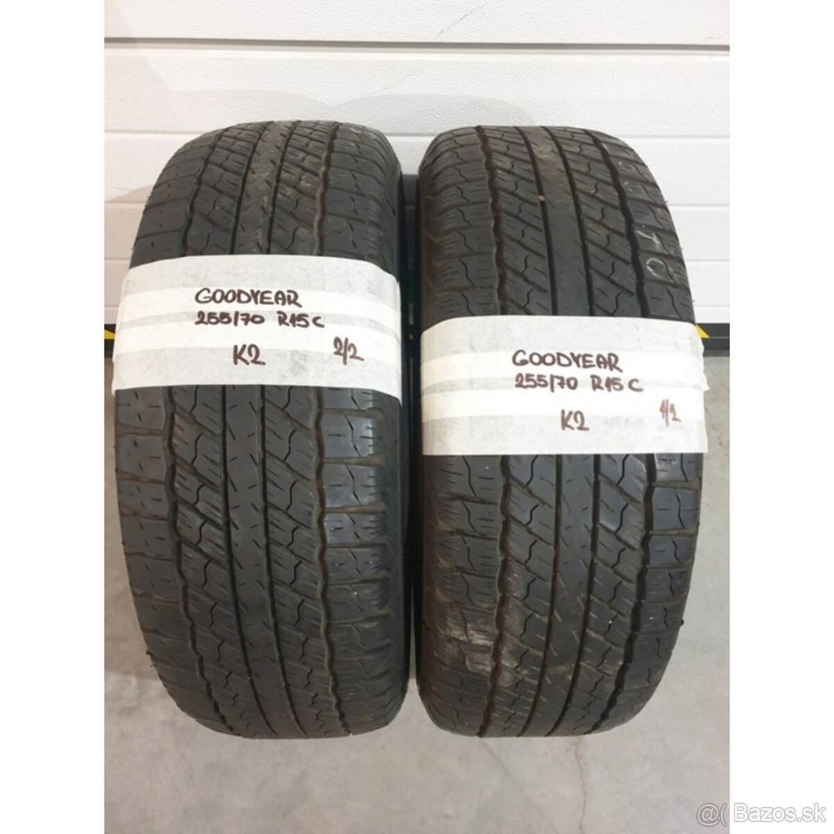Dodávkové pneumatiky 255/70 R15C GOODYEAR