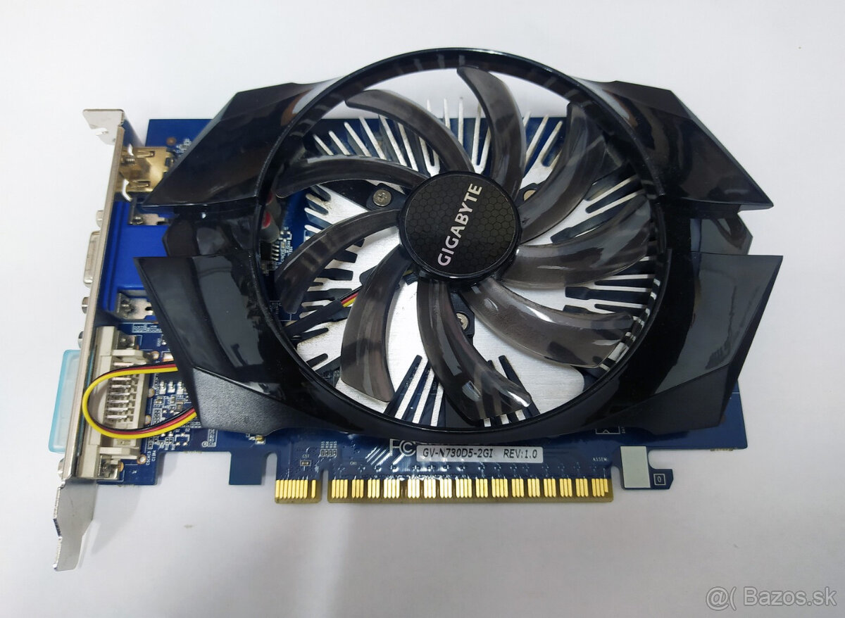 Gigabyte nVidia GeForce GT730 - 2GB PCIe