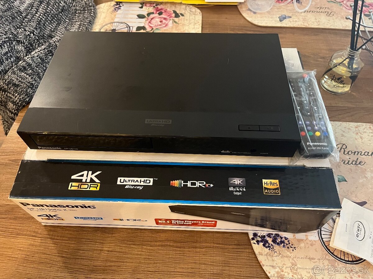 Blu-Ray prehrávač Panasonic DP-UB150EG-K 3D