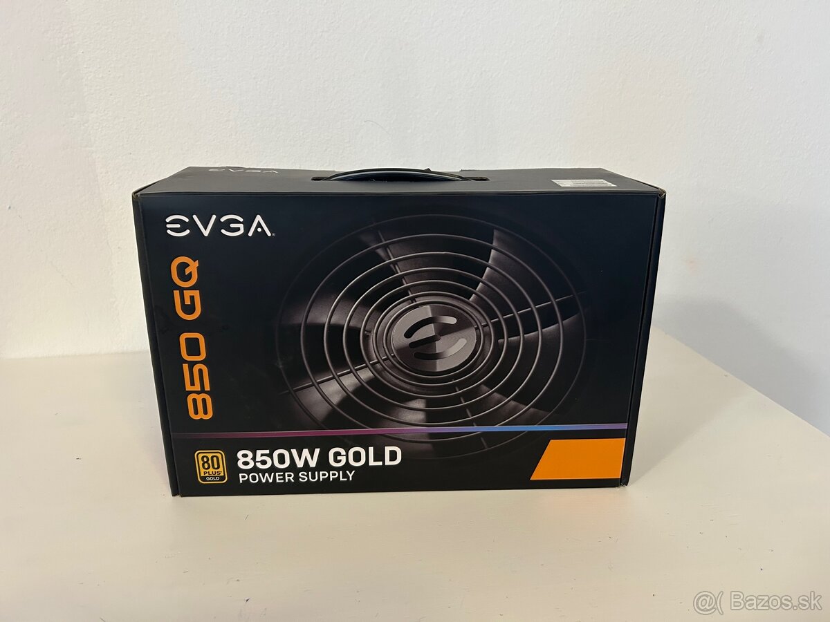 Predám semimodulárny zdroj na PC EVGA 850 GQ