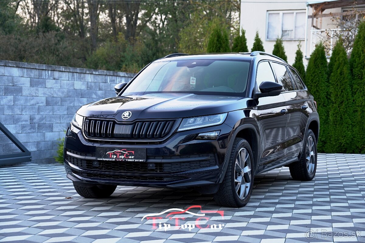 ⏩ Škoda Kodiaq 2.0 TDI SCR 190k Sportline DSG 4x4