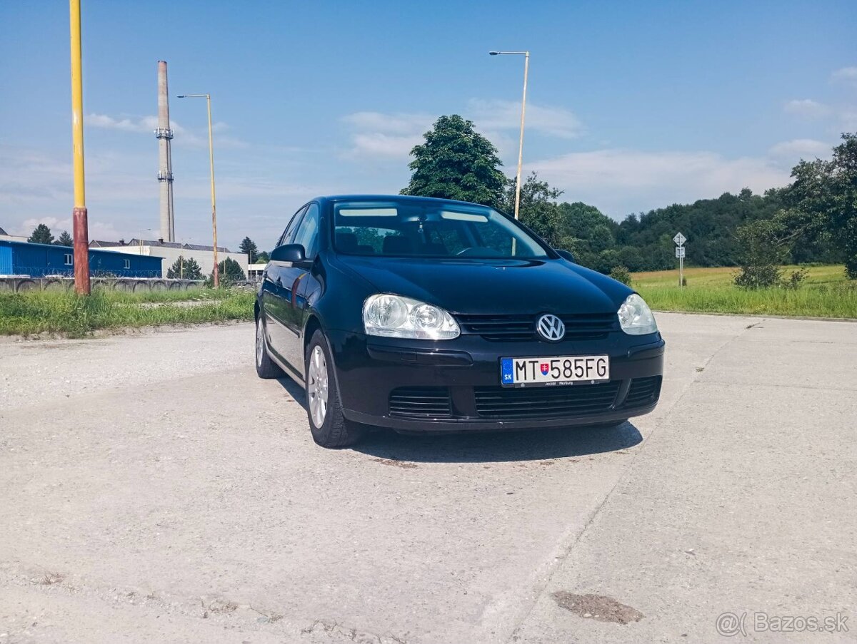 Volkswagen Golf 5, 1,6 76kw benzin+LPG, NOVÁ STK,EK