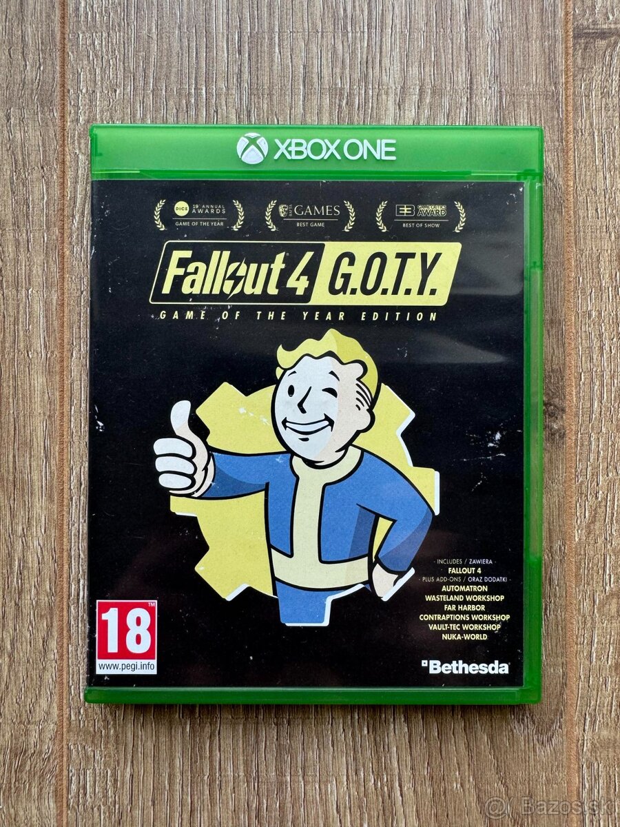 Fallout 4 GOTY na Xbox ONE a Xbox Series X