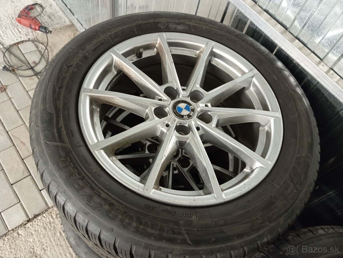 4ks original 17" BMW + zimne Goodyear 225/55R17