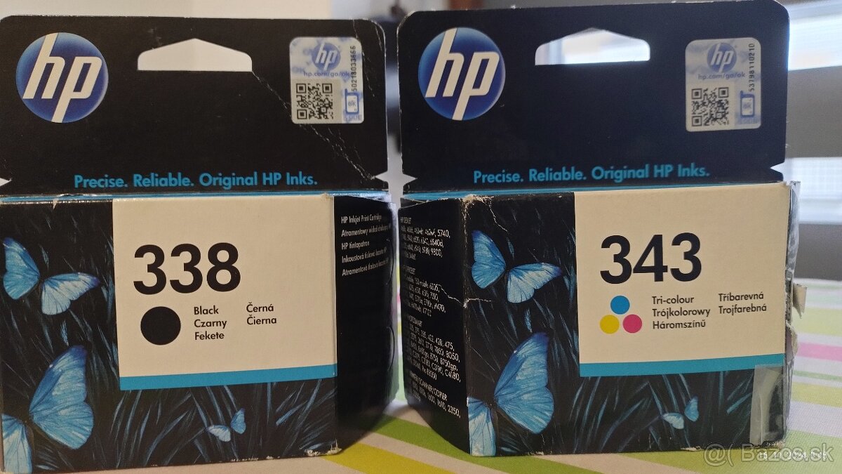 HP Cartridge 343 , 338