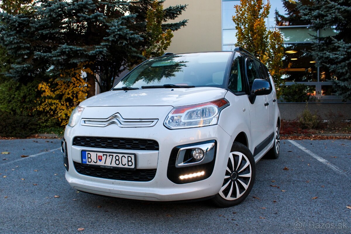 Citroën C3 Picasso BlueHDi 100 Exclusive, 1.Majiteľ,Nová STK