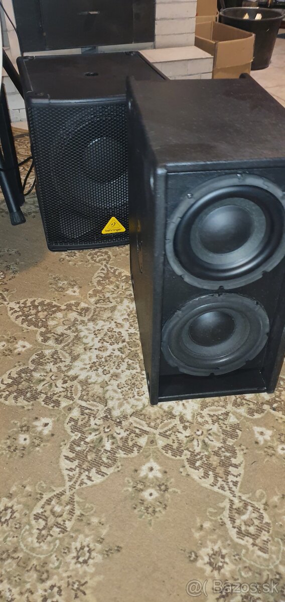 Predám subwoofer 2x8