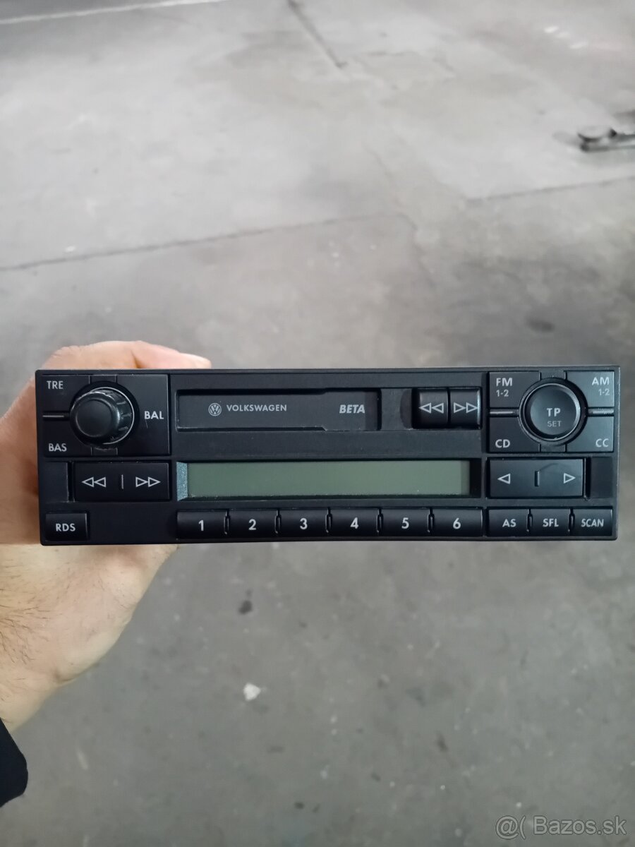 Rádio vw t4