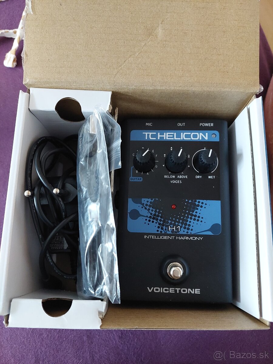 TC HELICON VOICETONE H1 harmonizačný efekt