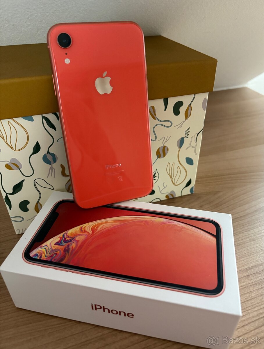 iphone xr 64gb coral