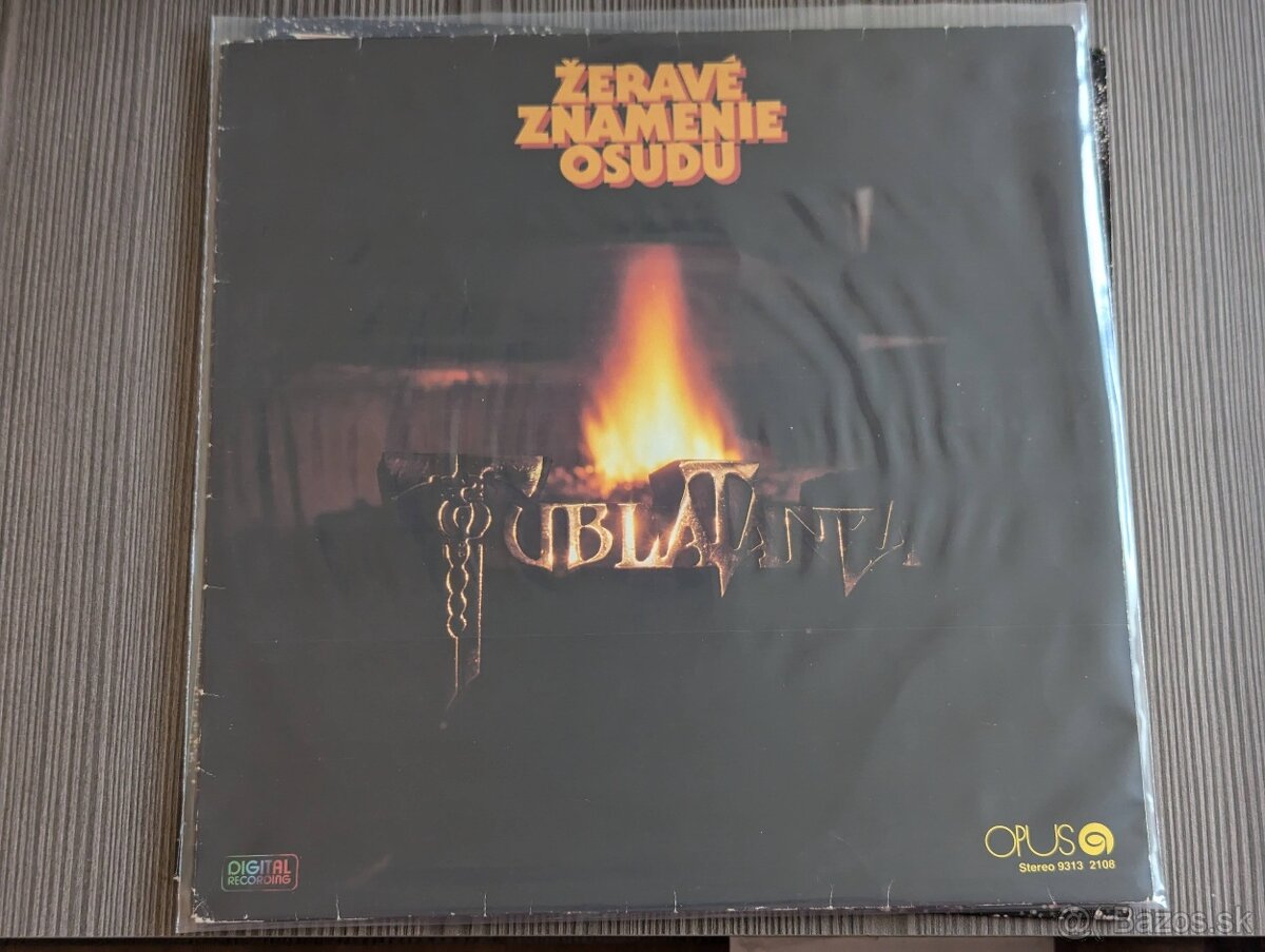 LP platna Tublatanka - Žeravé znamenie osudu 1988