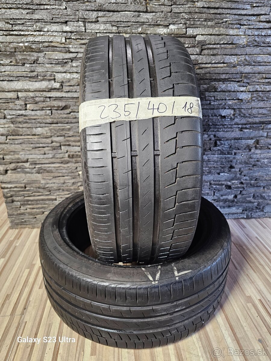 235/40/R18 Continental Premium Contact 6