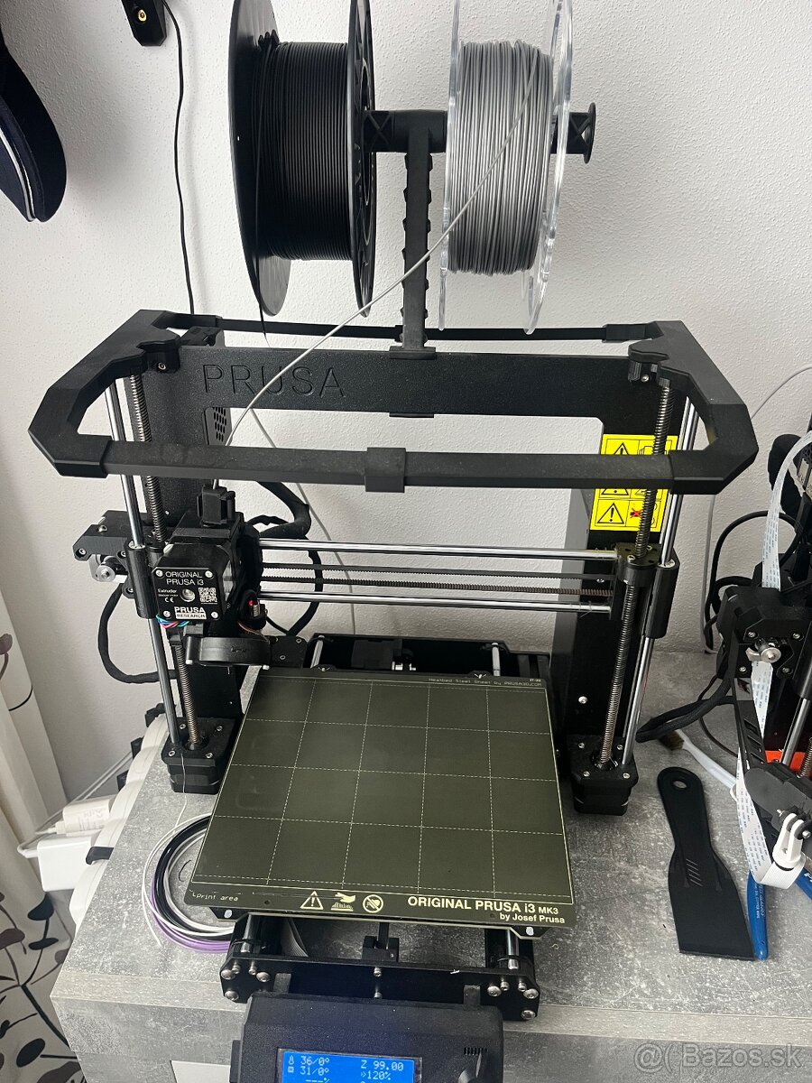 Predam 3D tlaciaren PRUSA MK3S polovicny upgrade na MK3S+