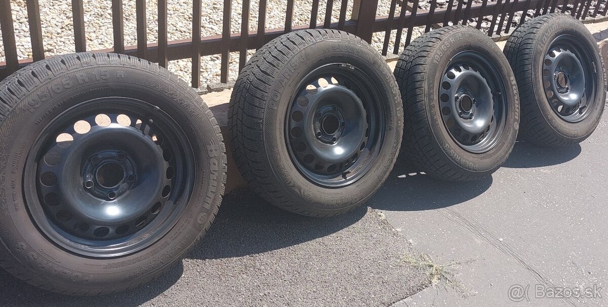 Zimný set kolies 195/65 R15