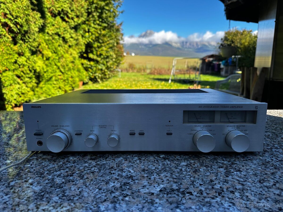 Zosilňovač Philips 305 integrated