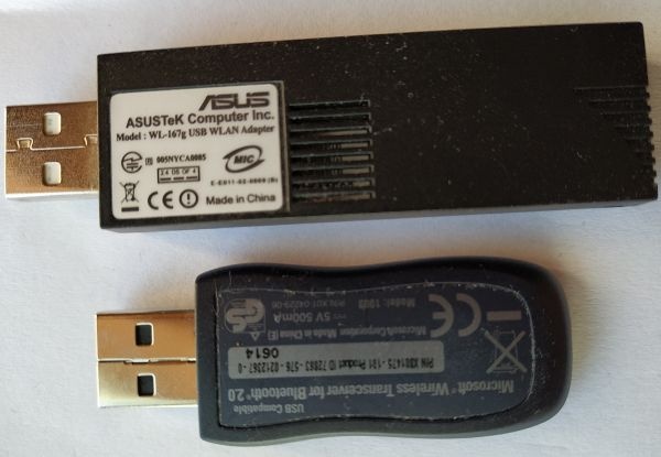 Predám USB: bluetoth, Wifi adapter, kamera