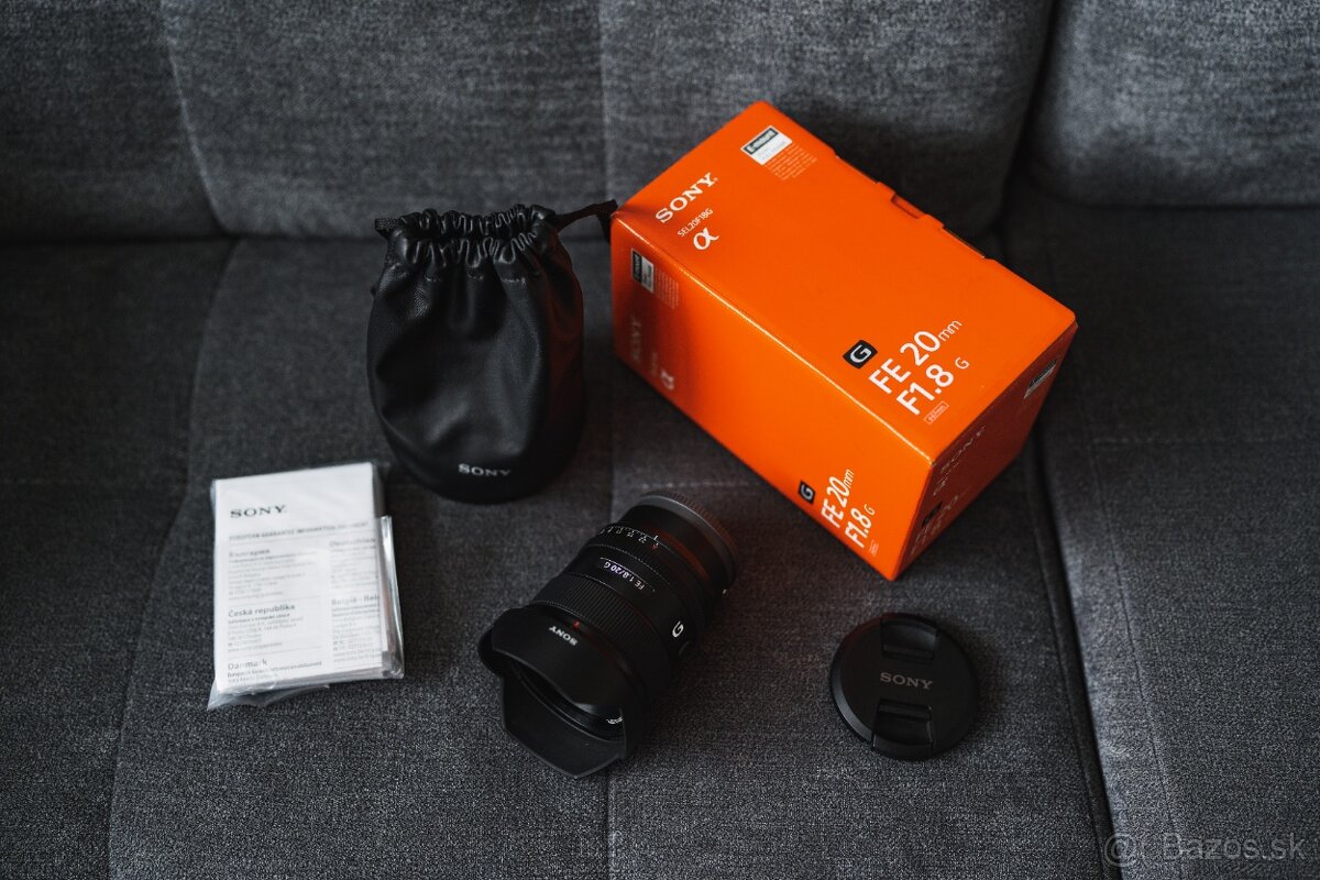 Sony FE 20mm F1.8 G