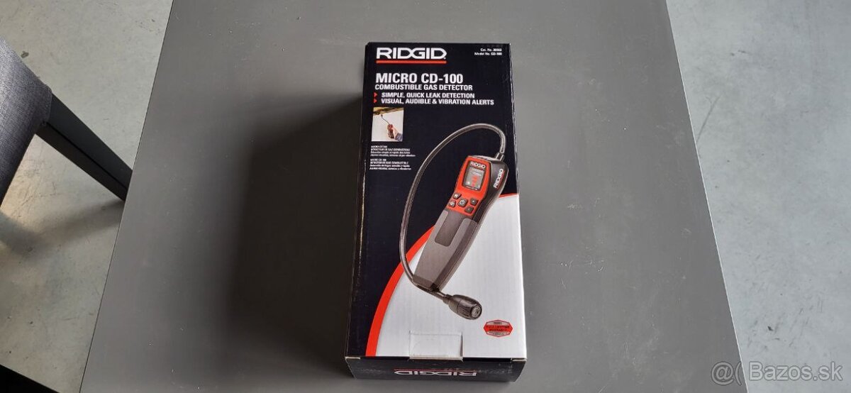 RIDGID Detektor horľavých plynov micro CD-100