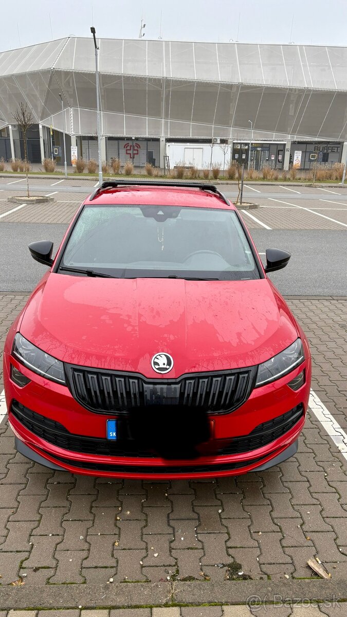 Karoq 1.5 TSI Sportline  1.SVK majiteľ, Ťažné,Garážované