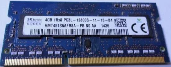 Hynix 4GB DDR3 PC3-12800 (1600MHz) 204pin SO-DIMM