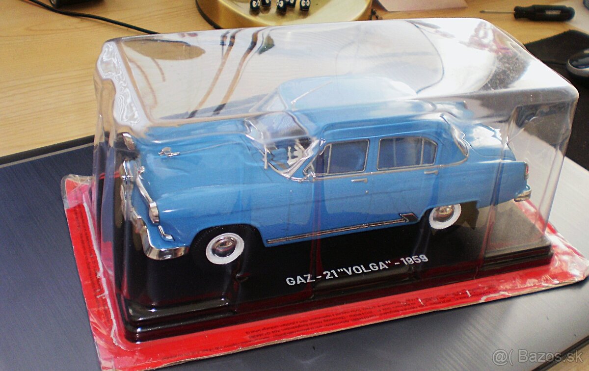 GAZ 21 -VOLGA  /1959/ , HACHETTE , 1:24