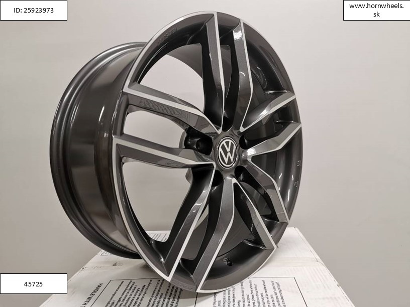 8J R18 5x112 ET50 alu disky Vw Golf, Caddy, T-roc 1233