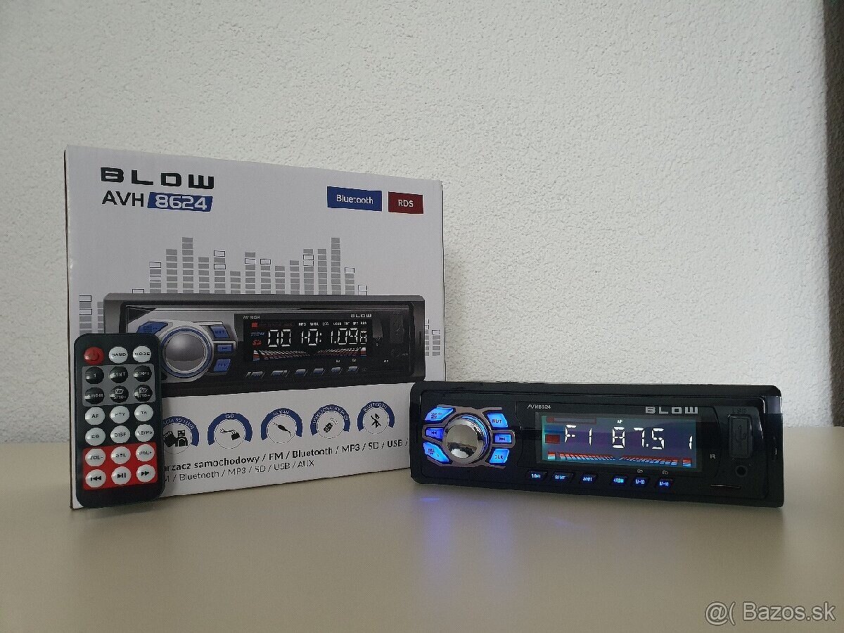 Autorádio USB, SD, Bluetooth BLOW AVH-8624