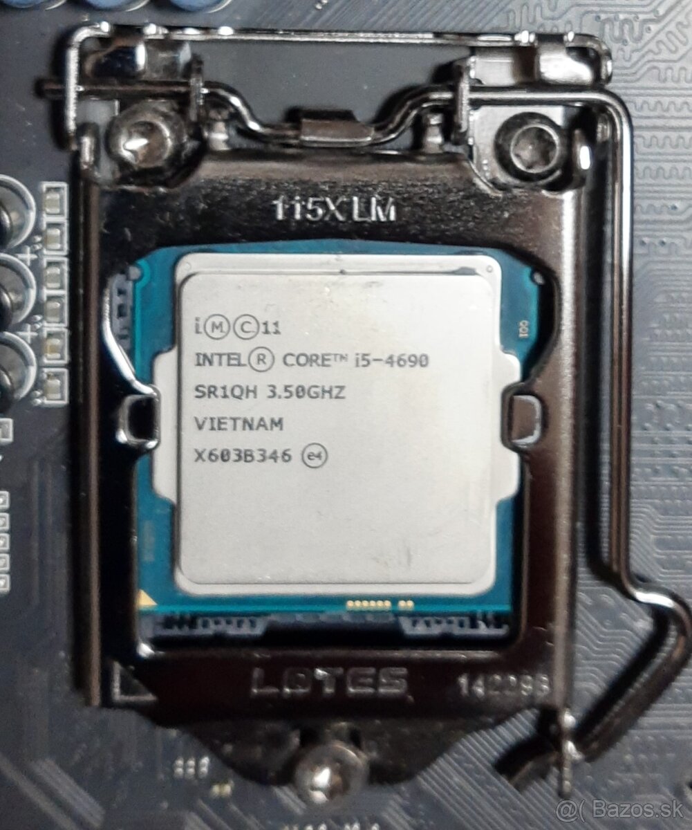 Predám CPU i5-4690 3,50 GHz