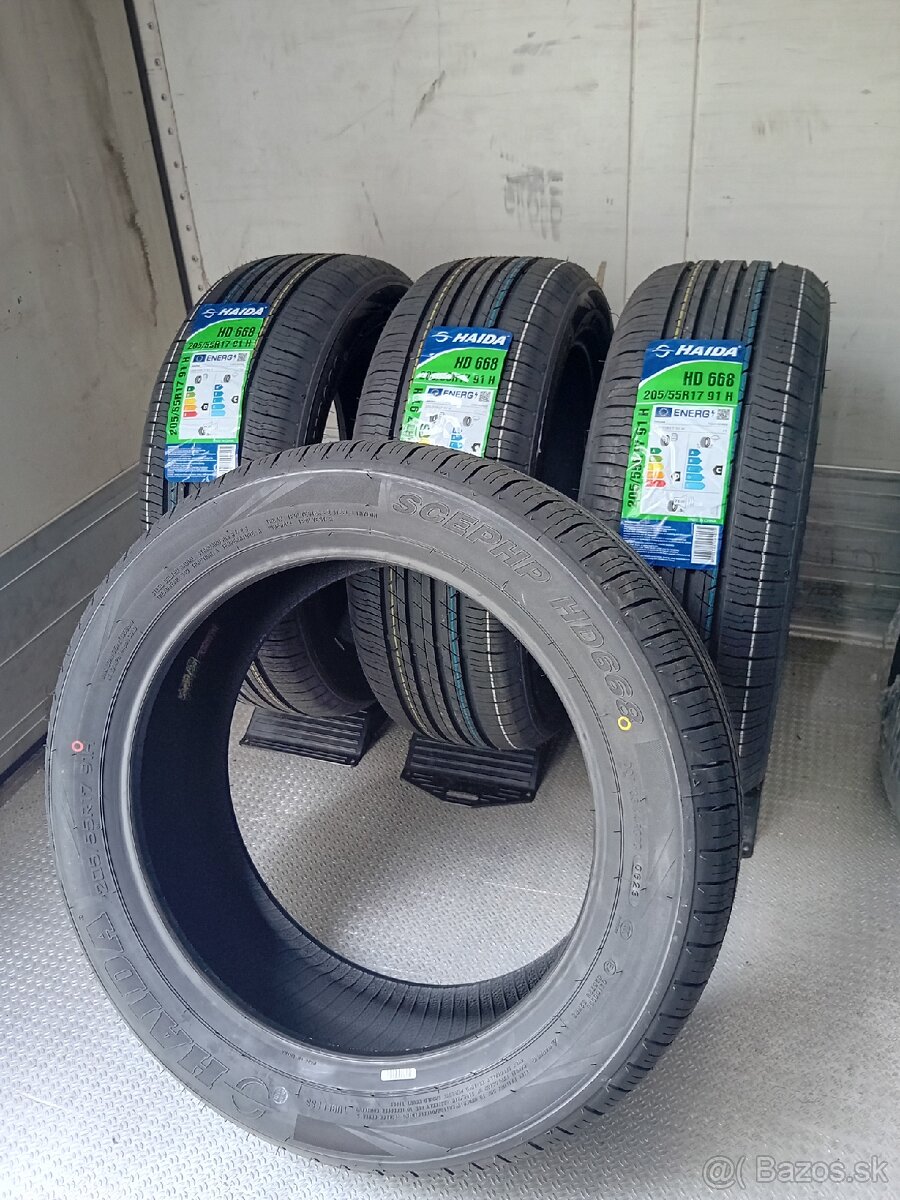 Nové letné pneumatiky 205/55R17 91H