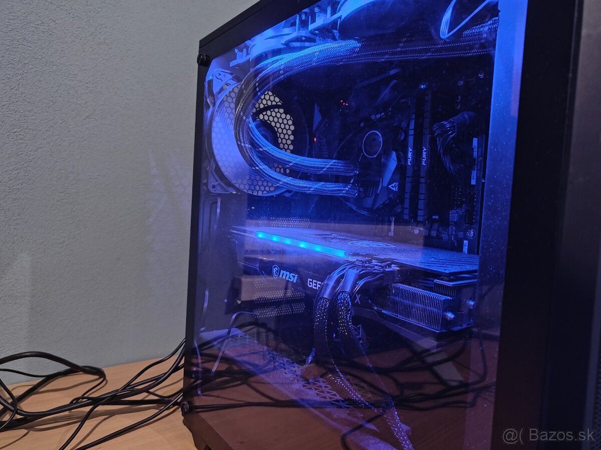 Predám herný PC s rtx 3070 a 5800x