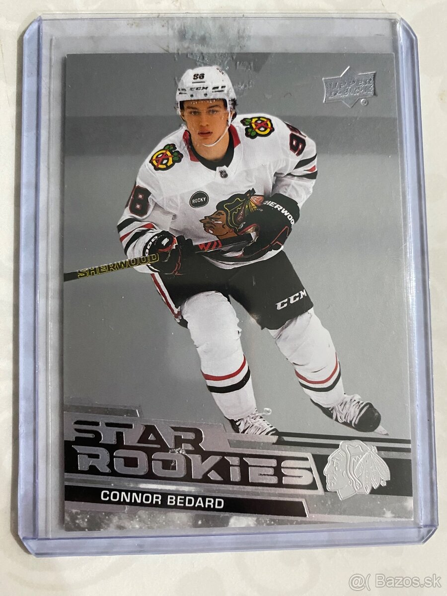 Hokejove karticky connor Bedard rookie