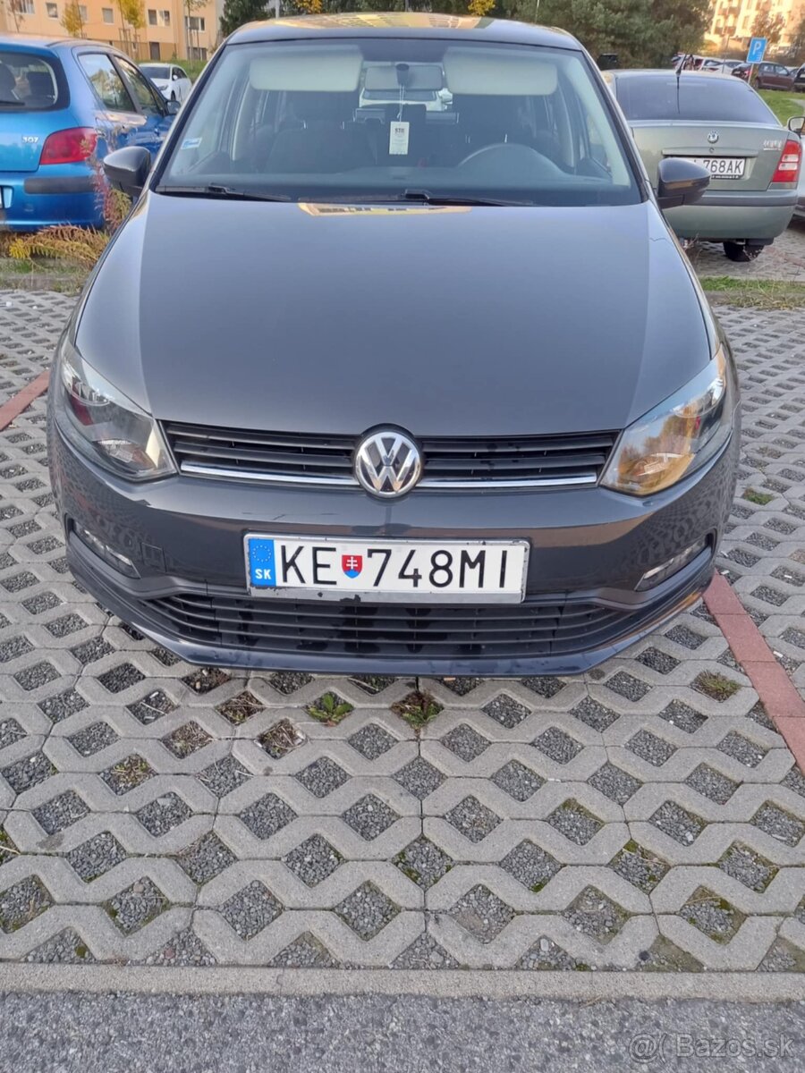 Predám VW polo 1.0bmt benzín 55kw,rok v.2014 najazdene 61000