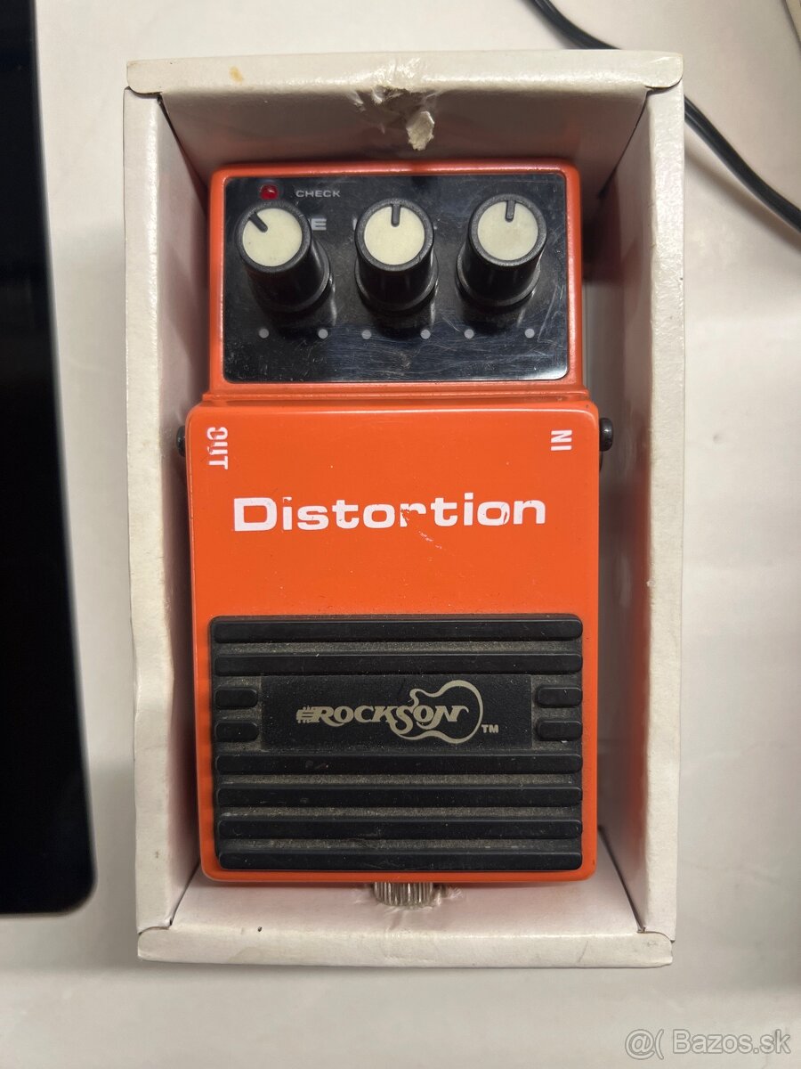 Predám gitarový efekt Rockson distortion DS-30