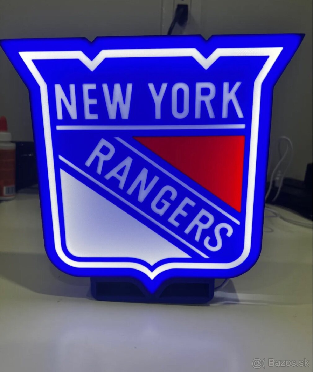 Lightbox / LEDbox NHL tími (Podsvietený obrázok)