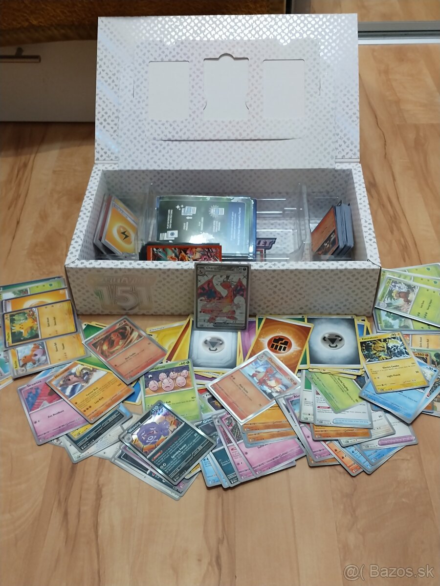 Pokémon karty V, V Max, ex, GX , holo , staré karty