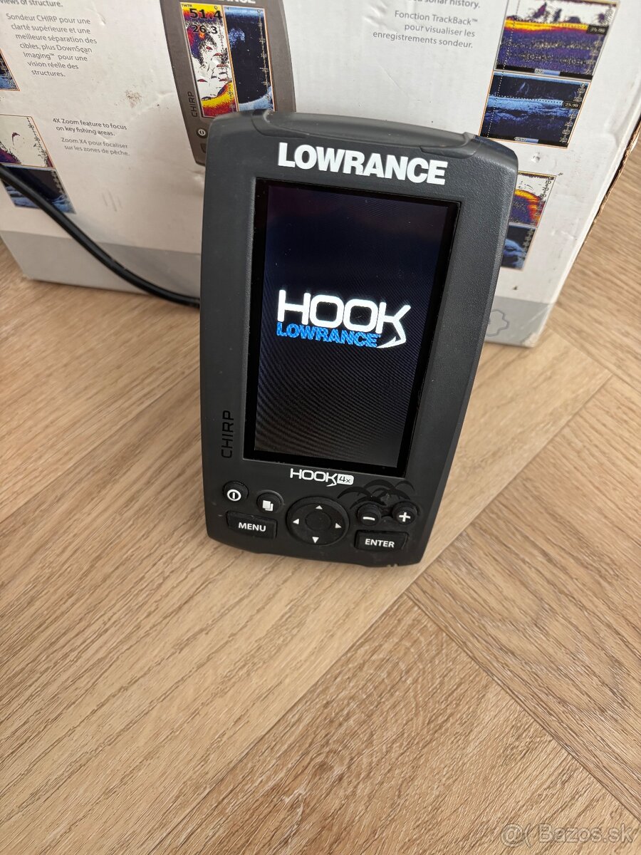 SONAR LOWRANCE HOOK 4X s CHIRP SONDOU